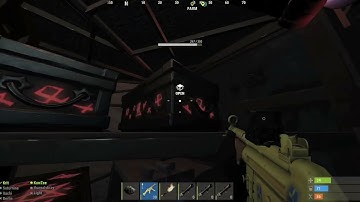 We Used 5* HV Rockets and a Motorcycle For Their Cave Base and Their Loot! #rust