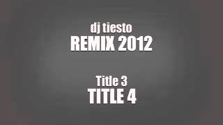 DJ TIESTO/ZOMBIE NATION REMIXES HD 2012 Resimi