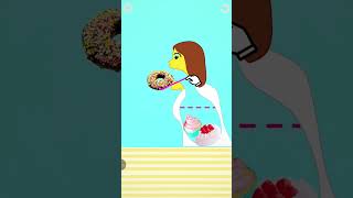 techno gamerz playing eating simulator cake 🍰 game #tg gamer# short #eating game# tg gamer