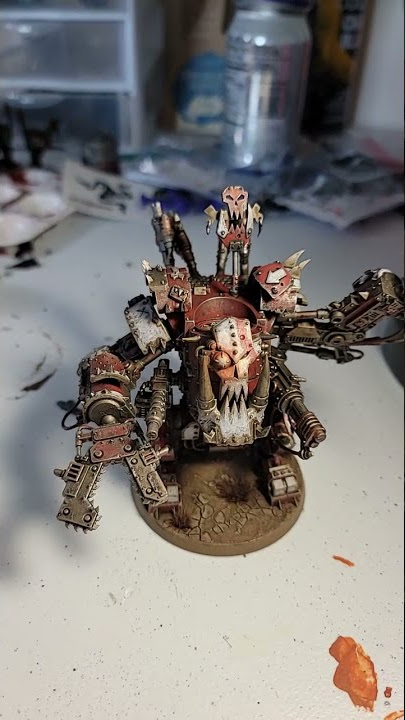 Deff Dread Final Result WAGHHH  🪓🪓🪓 #orks #WAAGHH #fun #art #DeffDread #shorts