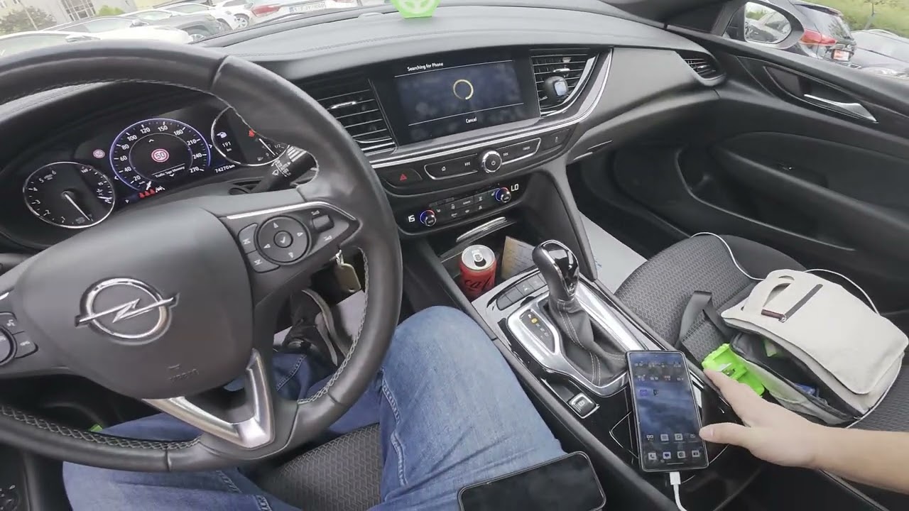 Opel Insignia B (2017-2023) — как войти в Android Auto или Apple CarPlay