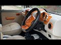 Thar dashboard wooden and semi hardtop metal bumper ph .9888993343 Amritsar Punjab