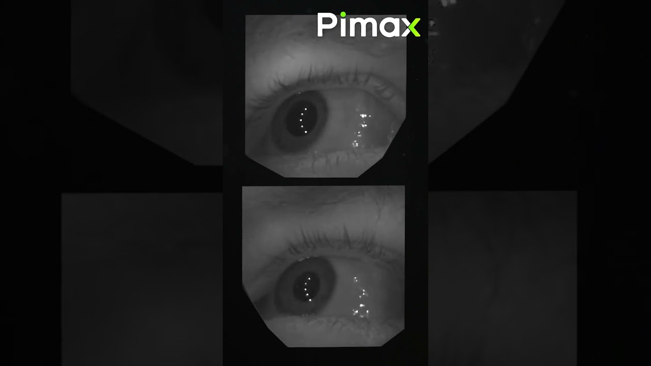 Crystal Super Eye Tracking: 10 IR Lights/Eye, 120 FPS for Super Accurate Dynamic Foveated Rendering