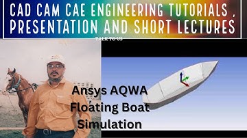 Floating Boat Ansys AQWA