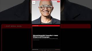 Microsoft drops MAI-Transcribe-1 — beats OpenAI Whisper on ALL 25 languages, Gemini Flash on 22 o...