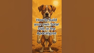 Post-Apocalyptic Science: DIY Solar Still Water Hack #DIY #shorts #science