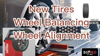 New Tires Wheel Balancing & Wheel Alignment - ARIVO Premio ARZ1