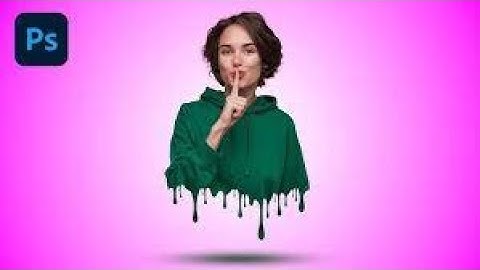 Dripping Effect - Photo Editing tutorial - Photoshop