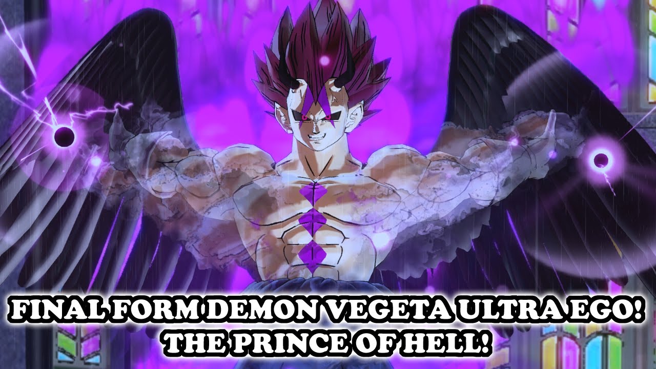 DEMONIC GODKILLER VEGETA ULTRA EGO! Prince Of Hell Makes His Debut! Dragon Ball Xenoverse 2 Mods