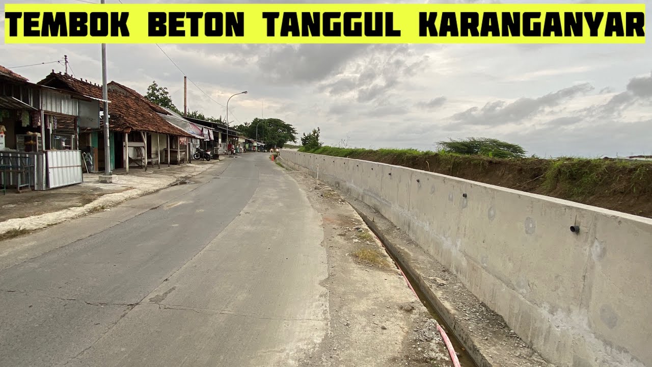 BETONISASI TANGGUL KARANGANYAR DEMAK 