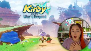 NEW KIRBY GAME I AM PUMPED | Kirby and the World Beyond Reaction