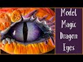 Model Magic Dragon Eyes: Sculpture Tutorial