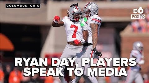 WATCH: OSU and Ryan Day speak to the media after beating Illinois 34-16