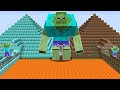 1$ GÜVENLİ PİRAMİT EV VS 1000$ GÜVENLİ PİRAMİT EV 😱 - Minecraft