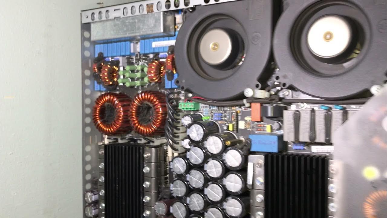 Sửa amplifier Powersoft K3, K10, K20 YouTube