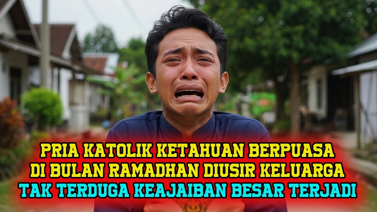 KEAJAIBAN BESAR TERJADI ! PEMUDA KATOLIK INI KETAHUAN BERPUASA DI BULAN RAMADHAN DIUSIR KELUARGANYA