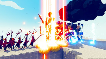 DIVINE ARBITERS & TEMPEST LICH!! VS SECRET UNITS - TOTALLY ACCURATE BATTLE SIMULATOR TABS GAMEPLAY