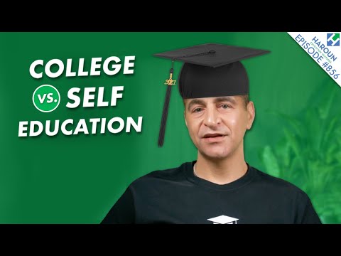Videó: Jobb az önképzés, mint a főiskola?