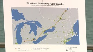US and Canadian officials announce first Binational EV Corridor in Detroit