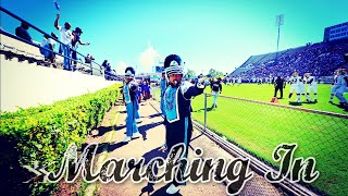 Jackson State University  Marching In Vs Alabama State  2021 #HOMECOMING