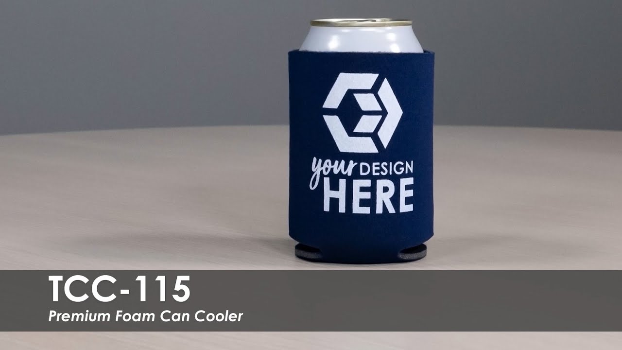 Premium Foam Can Cooler | TCC-115
