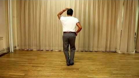 Salsa On2 - Beginner Turn Pattern - Axle Turn with Drop Catch