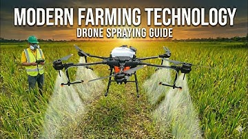 Drone Watering Green Fields | Modern Farming Technology | Smart Agriculture in 2025