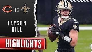 Taysom Hill Every Play vs Bears | Week 9 Highlights