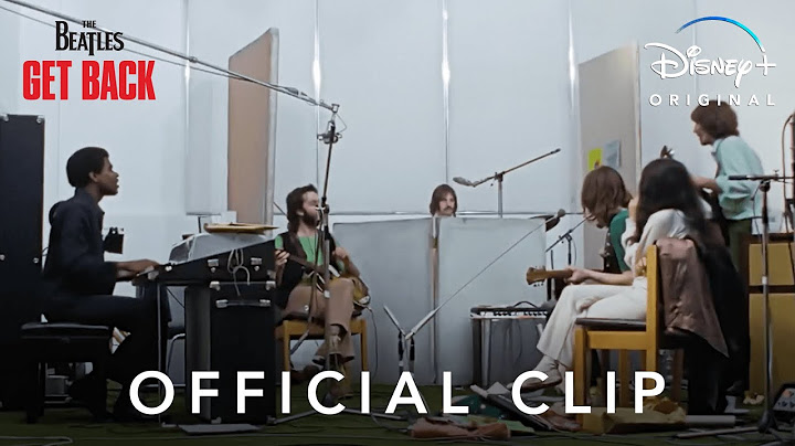 Watch The Beatles rehearsing “Don’t Let Me Down” in "The Beatles: Get Back"