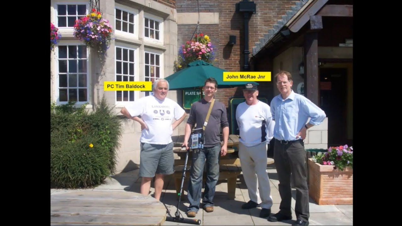 Ground Penetrating Radar: the Meols boat under the car park. Prof Steve Harding at Largs Festival