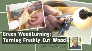 Green Woodturning: Turning Freshly Cut Wood | Greg Gallegos