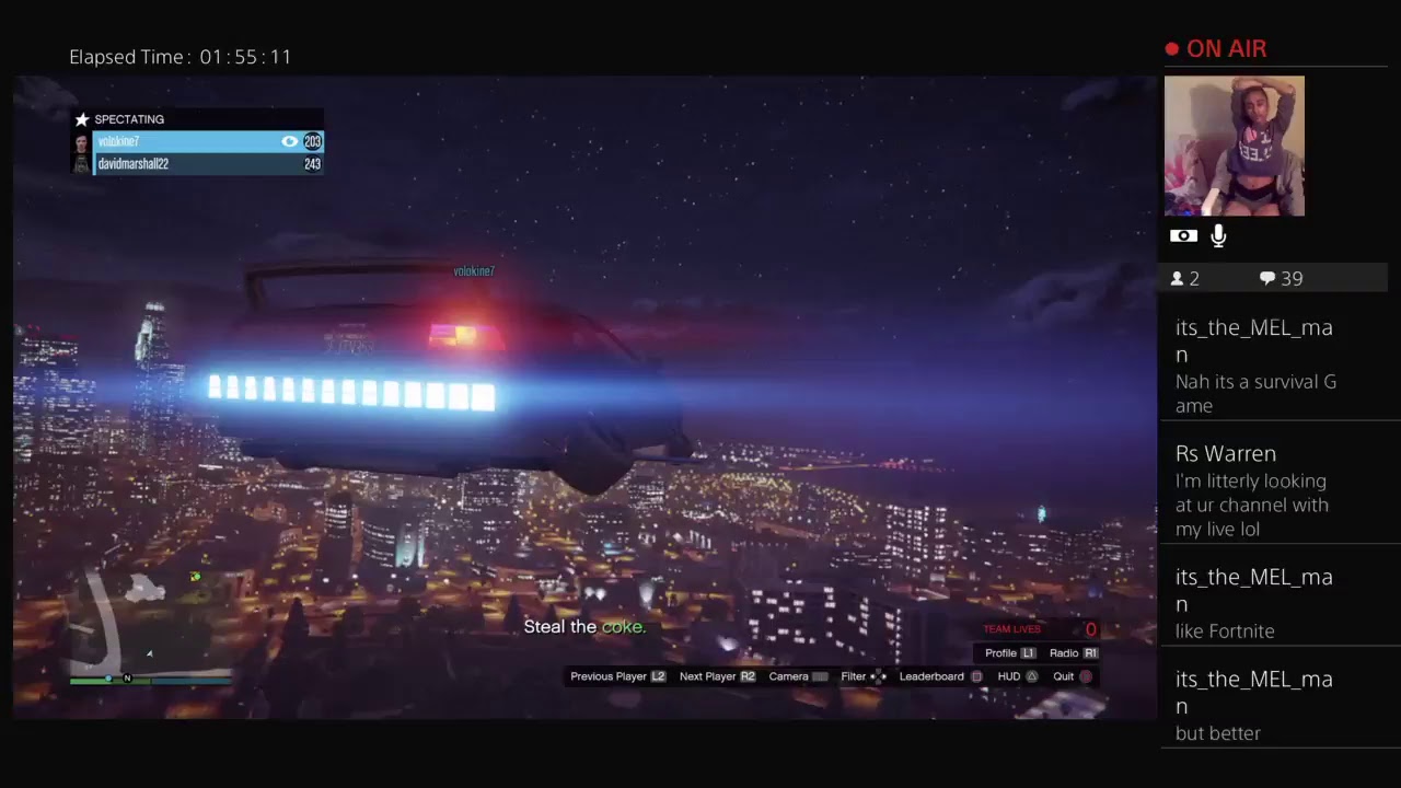 HaloUniverzes Gta5\ Viewers Welcome\Tryna Hit 150 Subs\Breaking Night Challenge