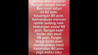 Rahasia Jepang🔮 Pria O(27/2/96), masa emas tiba! Komen utk diramal(acak)👇 #zodiak #ramalan