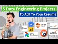 5 Data Engineering Projects Ideas To Put On Your Resume