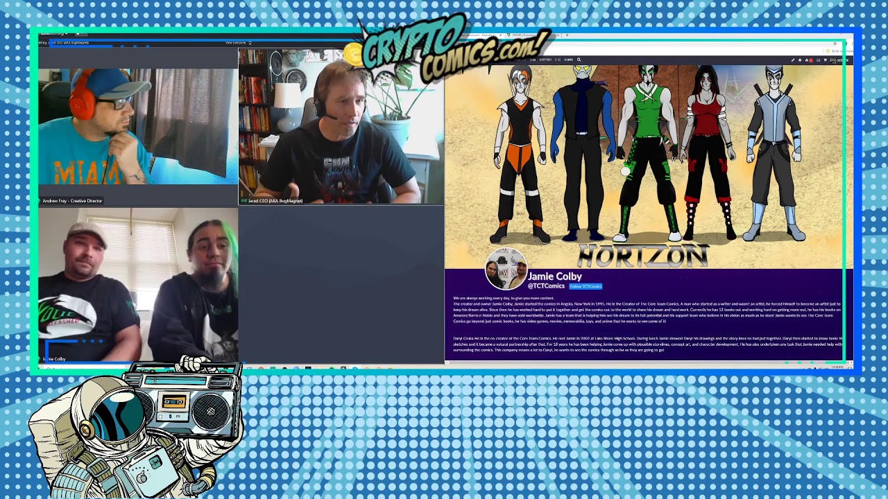 Live Interview with TCT Comics