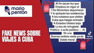 ¿Hay una nueva ley sobre viajes a Cuba desde EEUU No. A río revuelto, ganancia de noticias falsas