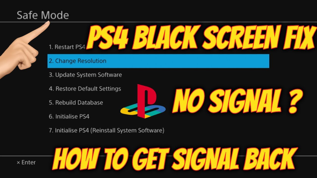 Majestætisk Beskrivelse Siesta Fix Black Screen PS4 (How To Fix In 2020) - YouTube