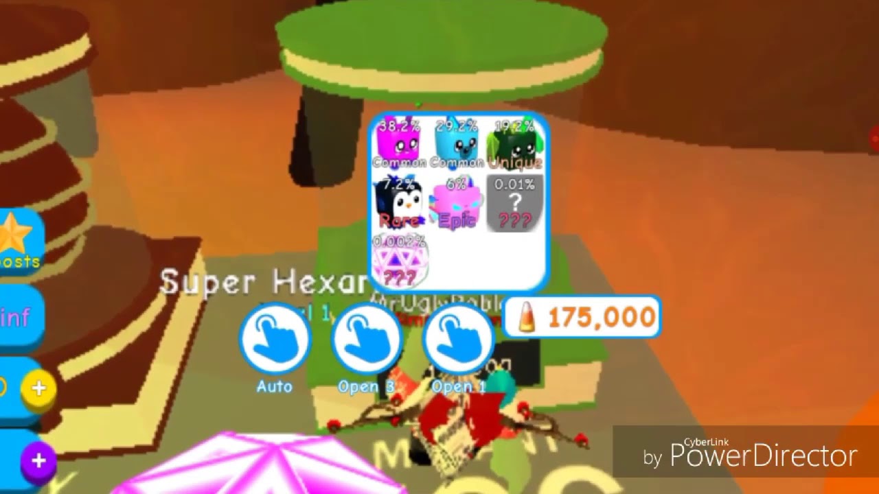 OMG I *HATCHED* SUPER HEXARIUM CAUGHT ON CAMERA! BUBBLE GUM SIMULATOR UPDATE 33!