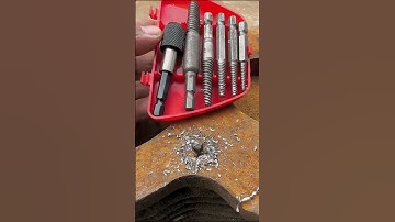 Broken screw extractor #diycraft #goodtool #diyequipment #short #shortsfeed #shortvideo #shortsviral