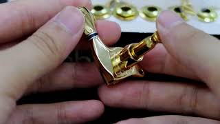 Guyker GK-501D6 Non-Locking Guitar Tuning 1:18 Ratio Gold