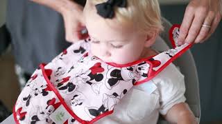 BUMKINS Silicone Grip Dish Minnie Mouse