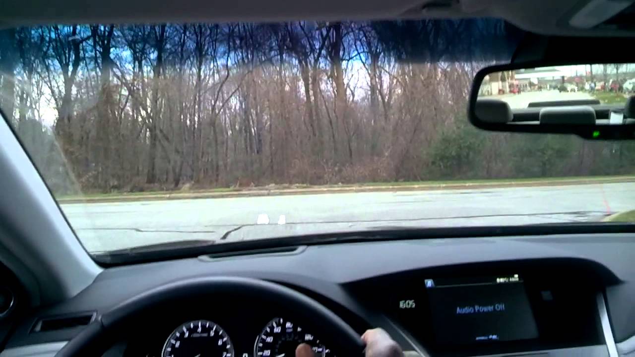 2014 Acura RLX Sport Hybrid--Pure Electric Mode demo