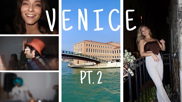 VLOG: WEEKEND IN VENICE: PART 2- crashing random house party?