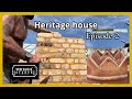 ReBuilding the chimney stacks Episode 2                #history #heritage #bricklaying #diy