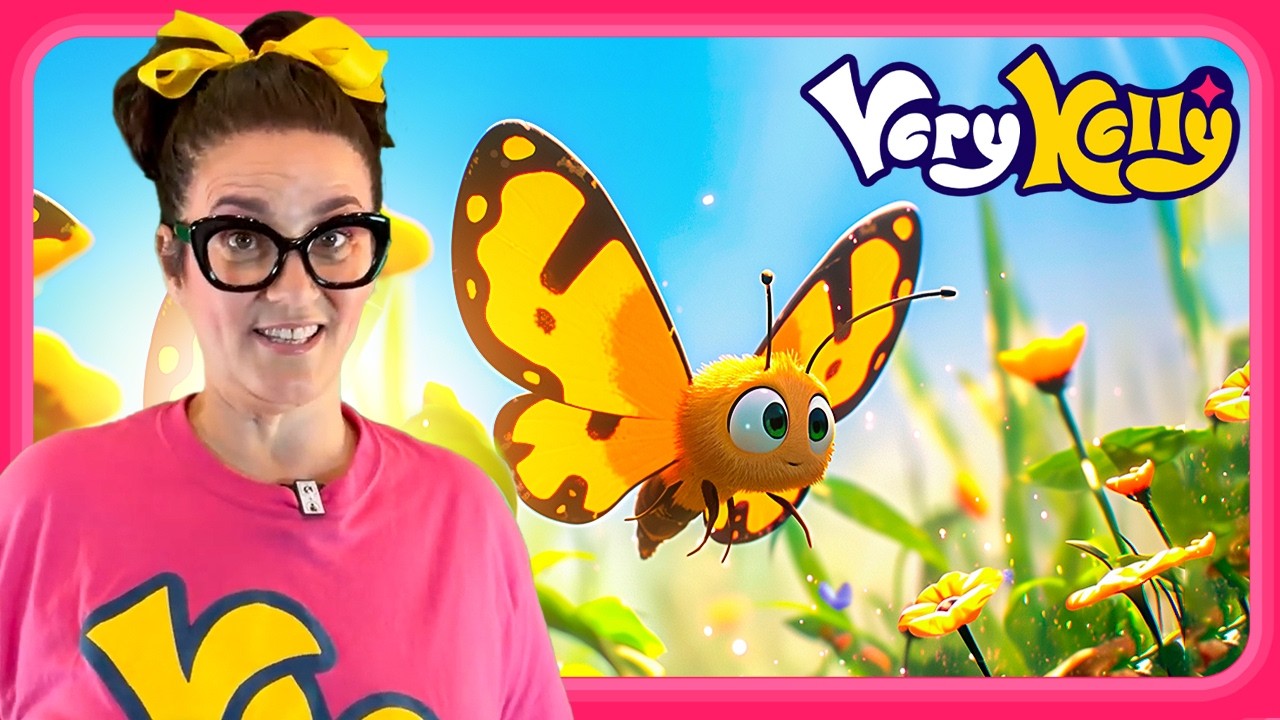 Butterflies | Very Kelly Music For Kids 🦋🎶 - YouTube
