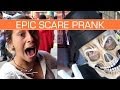 EPIC SCARE PRANK! Inflatable Charactor Trick Creepy Clown
