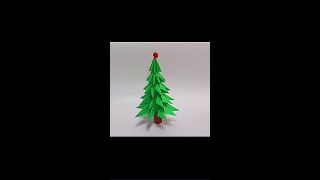 Diy easy and simple christmas tree #short