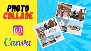 How to design Photo Collage in Canva | Photo collage app screenshot 2
