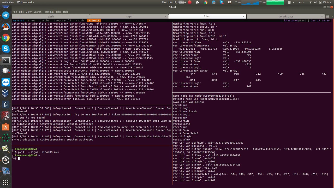 Async subsribed monitor Python OPC UA - YouTube