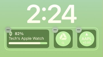 How to delete widgets from lock screen on iPhone 2023